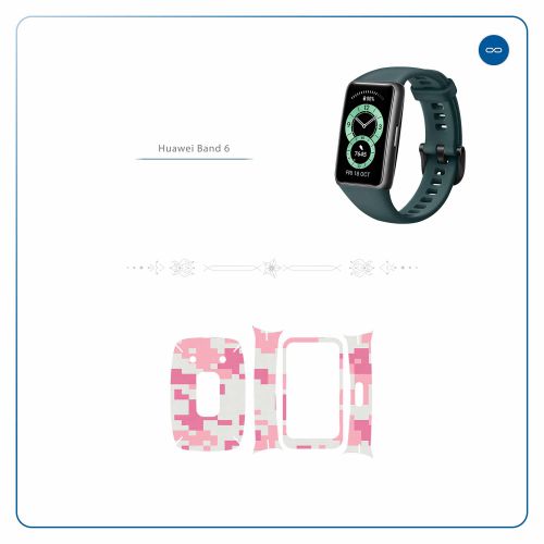 Huawei_band 6_Army_Pink_Pixel_2